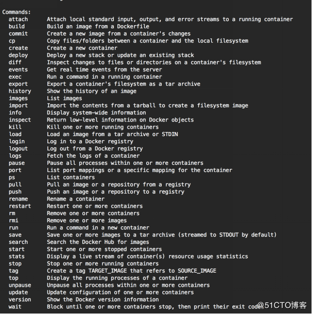 Docker快速入门——Docker常用命令